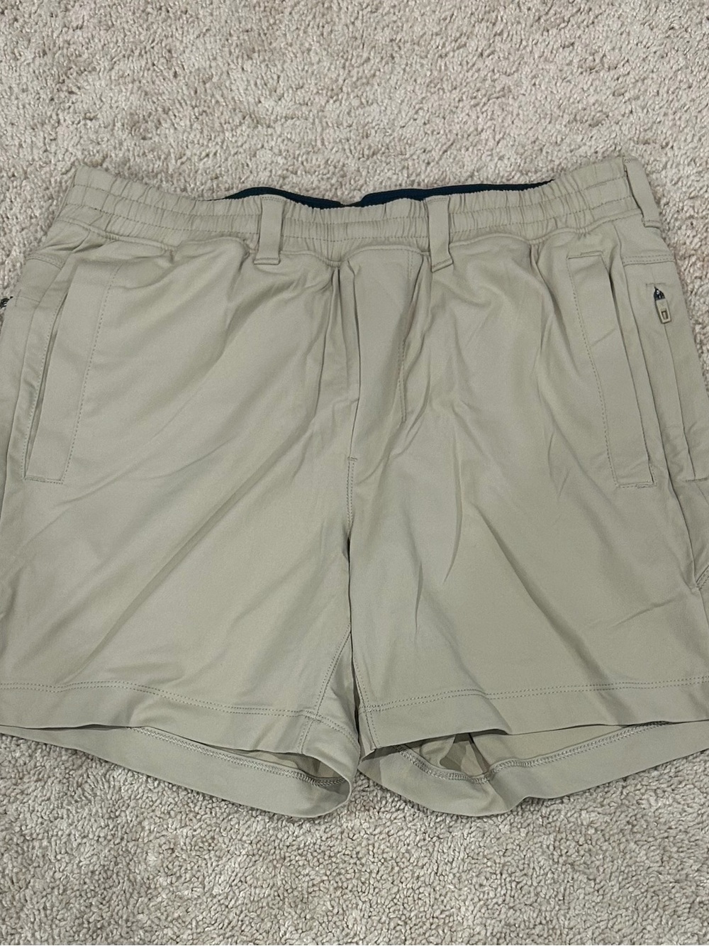 Birddogs Men's Athletic Shorts - Beige/Tan